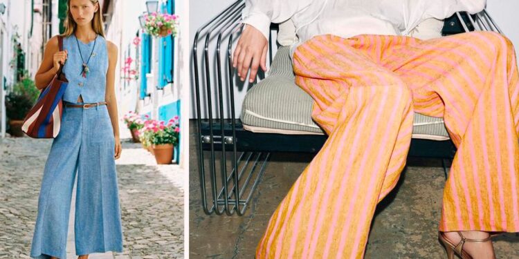 5 pantalones boho de Zara elegantes para llevar en verano 2025