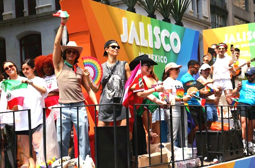 Se presenta Jalisco como destino turístico incluyente ante millones de asistentes del Pride Nueva York
