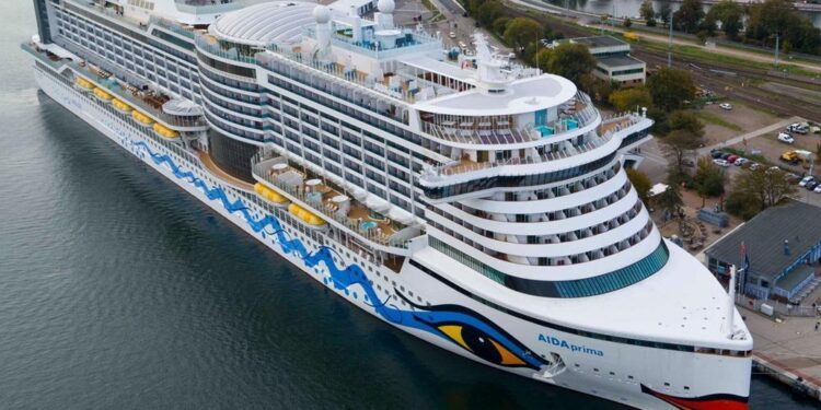 AIDAprima no viajará a Dubai y Abu Dhabi y suma programas cortos desde Kiel y Hamburgo