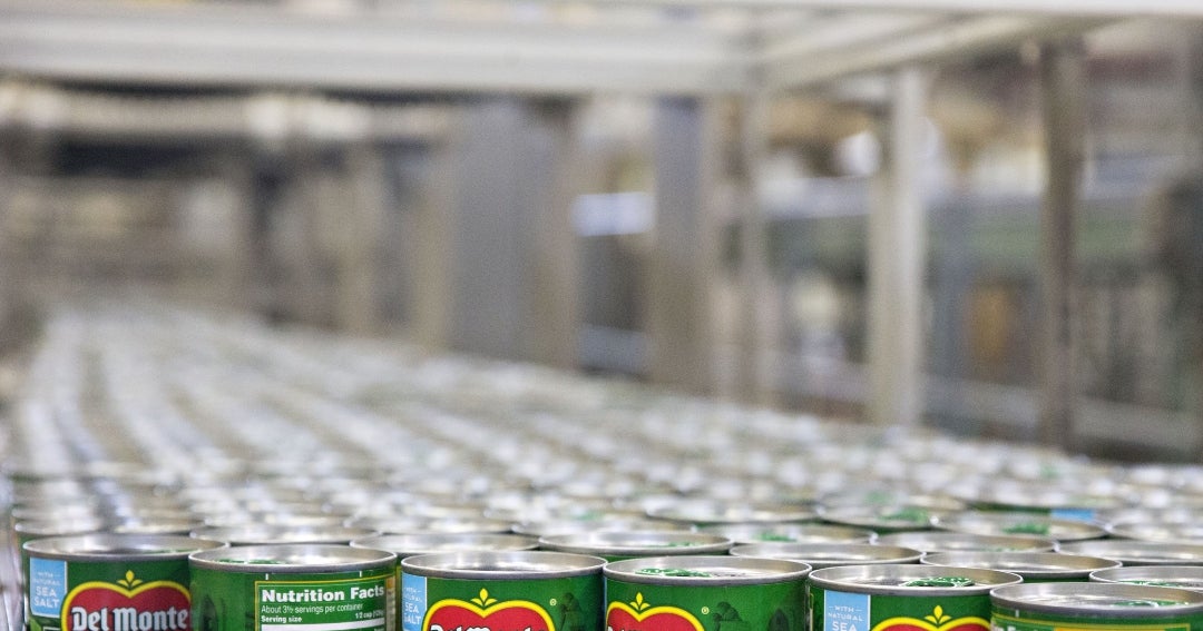 Empresa productora de alimentos enlatados Del Monte Foods se declara en quiebra