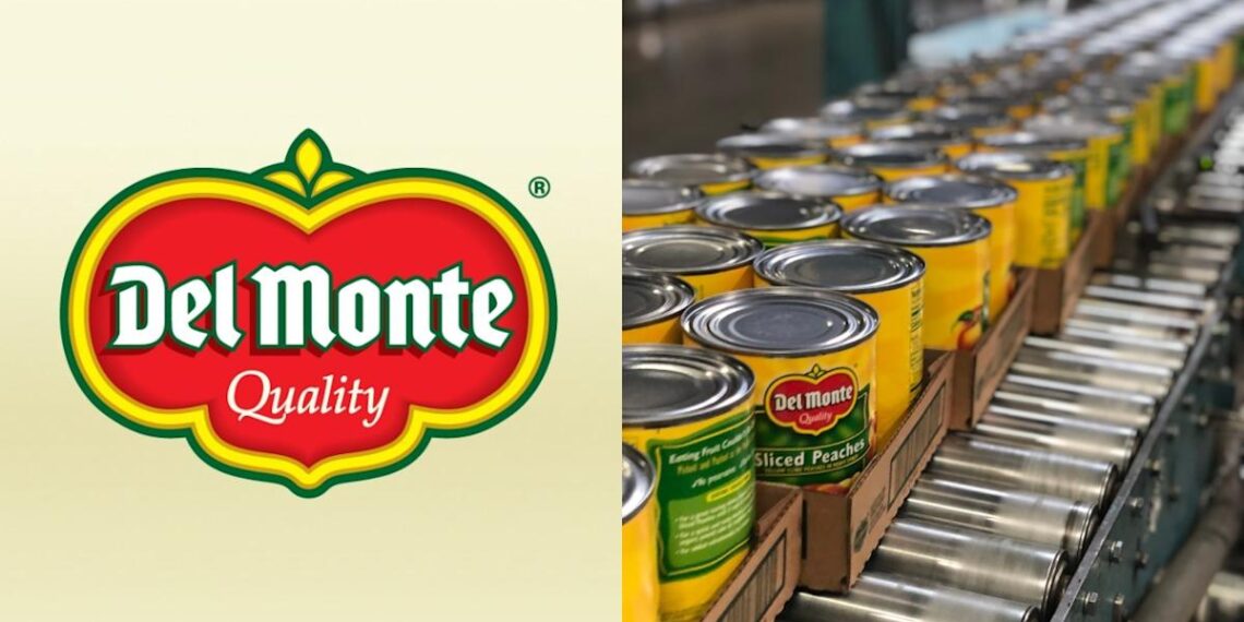 Del Monte Foods se declara en bancarrota y se pone a la venta