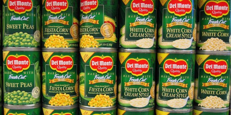 Del Monte Foods se declara en bancarrota; busca comprador