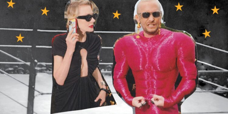 The Couture Challenge—It Was a Face-Off of Extremes on the Streets at the Fall 2025 Shows