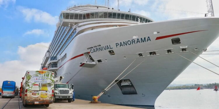 Temporada de cruceros en Mazatlán