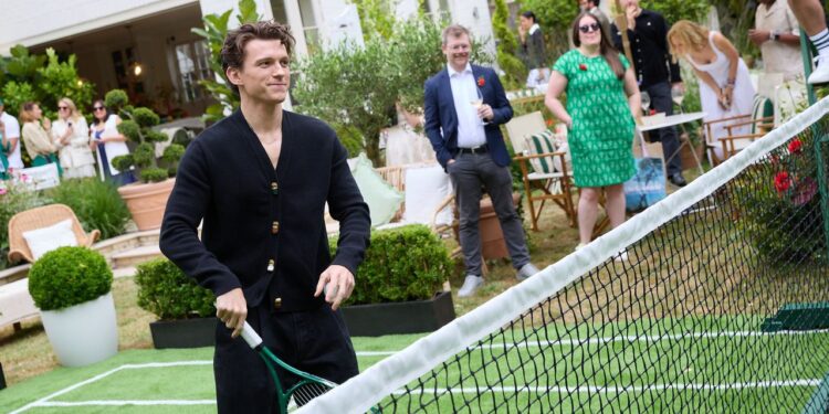 It’s Tom Holland’s Turn in the Wimbledon Spotlight