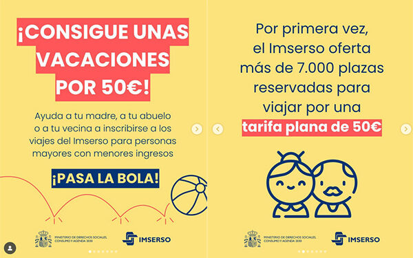 el Gobierno hace campaña con los viajes a 50 euros