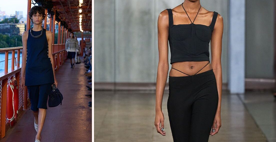 Las blusas en tendencia para llevar pantalones capri en verano 2025, según tendencias de las pasarelas