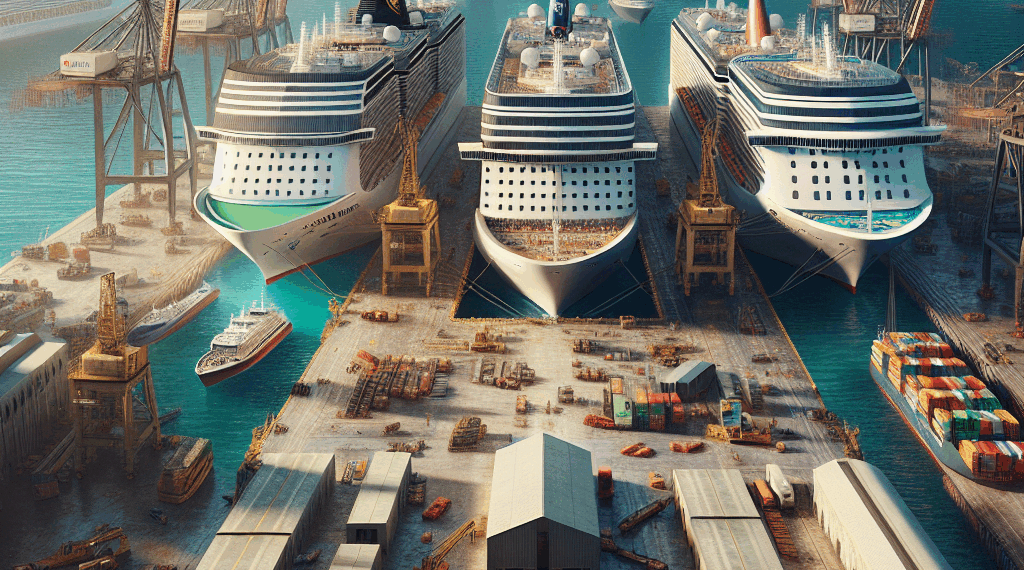 MSC Cruceros se asocia con Carnival Corporation y Royal Caribbean Group en la inversión del Astillero de Grand Bahama
