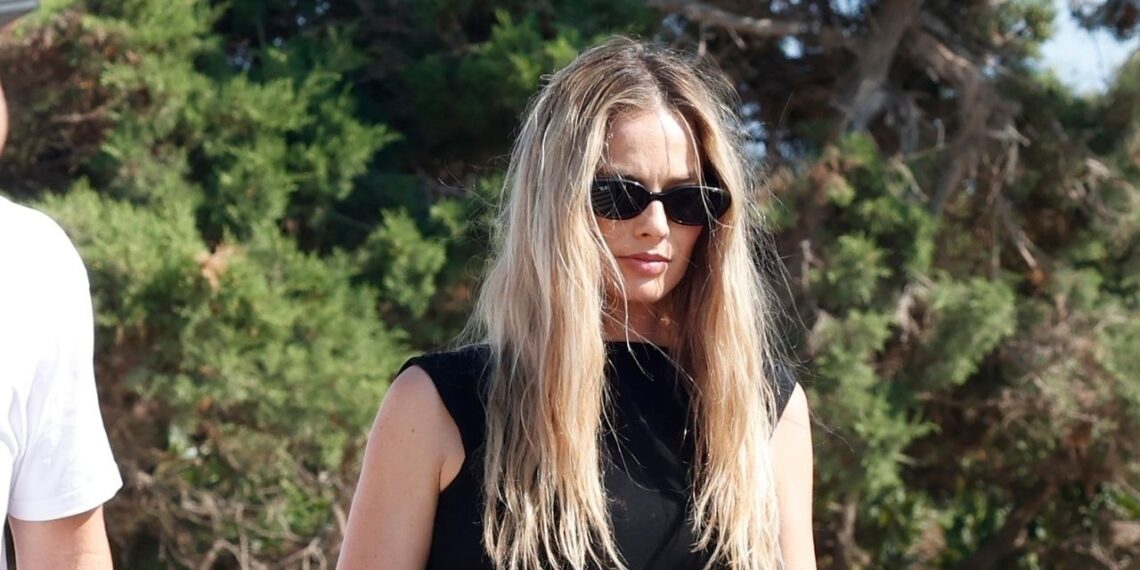 Margot Robbie Embraces the Beach Goth Lifestyle