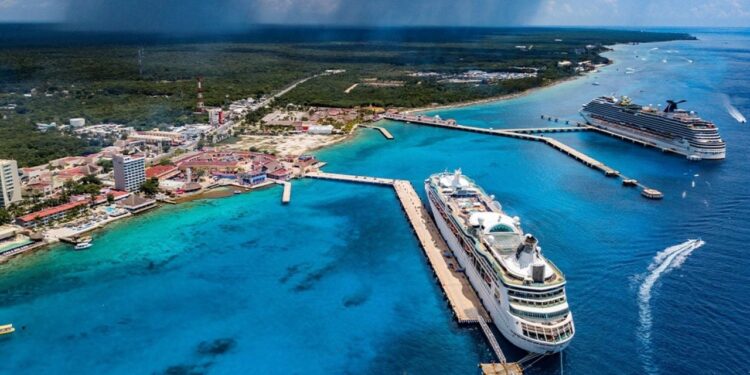 México recibe 8.4% más pasajeros de cruceros y en el primer semestre del año suma 5.6 millones
