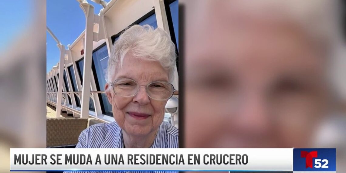 Mujer de 77 años deja su casa para vivir en un crucero por 15 años – Telemundo 52