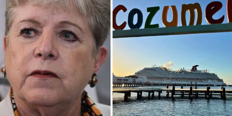 Sobre el Cuarto Muelle de Cruceros de Cozumel Semarnat no descarta revocar autorización y sugiere reubicarlo. Foto: Paola Chiomante