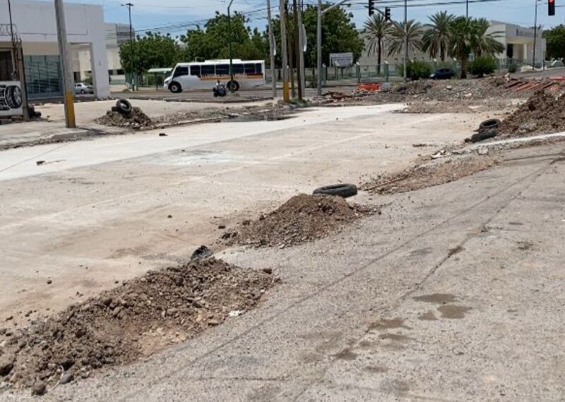 Preparan inauguración de crucero Michoacán y 200 en Cajeme