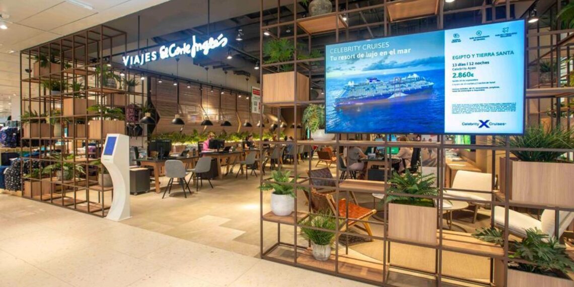 Agencia de Viajes El Corte Inglés remodelada.