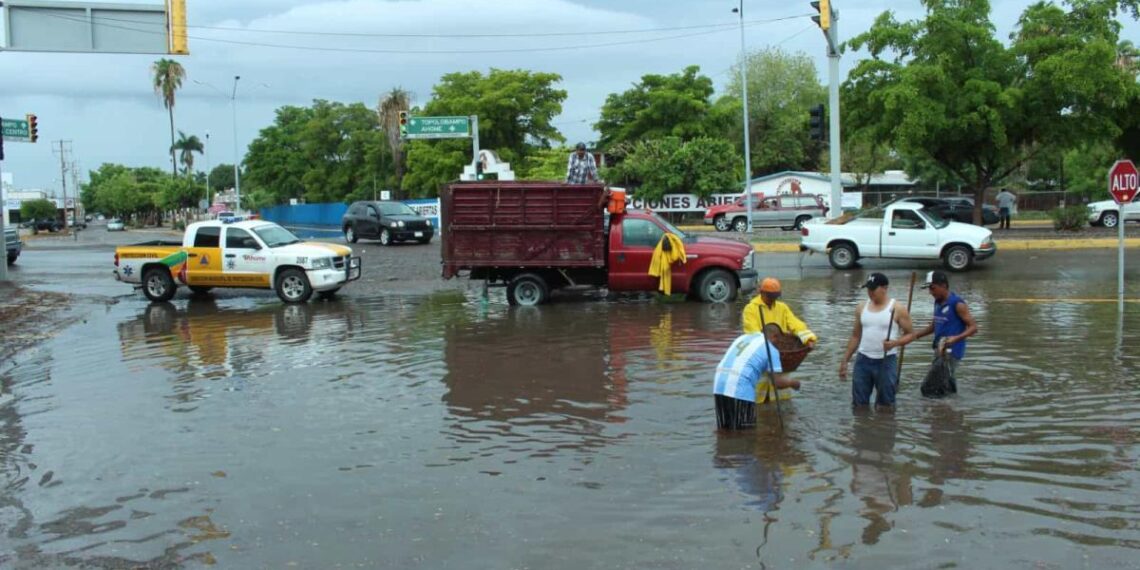 Basura en Los Mochis: ¿Cómo evitar inundaciones en cruceros más céntricos de la ciudad?