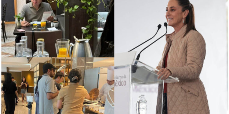 Sheinbaum pide austeridad tras viajes de lujo de hijo de AMLO