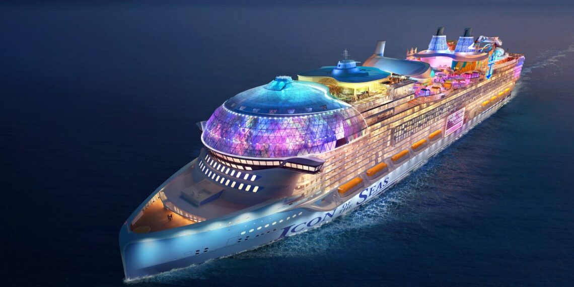 Un tripulante muere tras caer al agua desde el Icon of the Seas, el crucero más grande del mundo