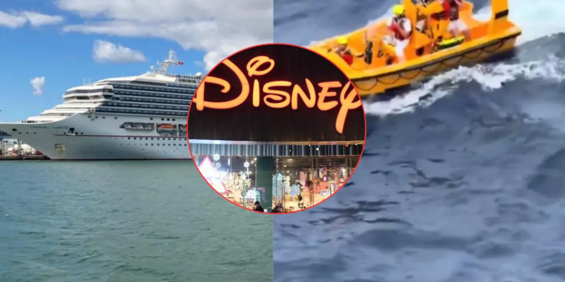 Niña cayó al mar desde un crucero de Disney y su papá saltó por la borda para rescatarla: 'Es un héroe'
