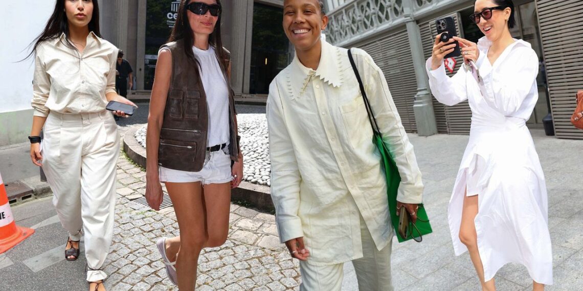 10 All-White Outfits for Women to Wear All Summer Long