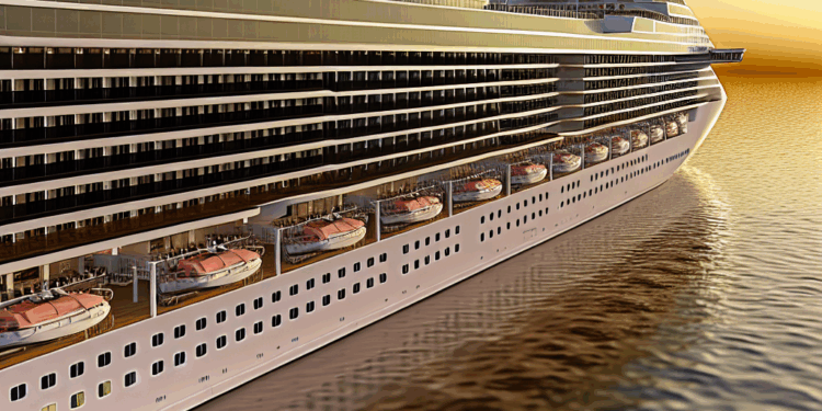 Un crucero con 8.500 personas, paralizado por problemas mecánicos junto a la isla italiana de Ponza