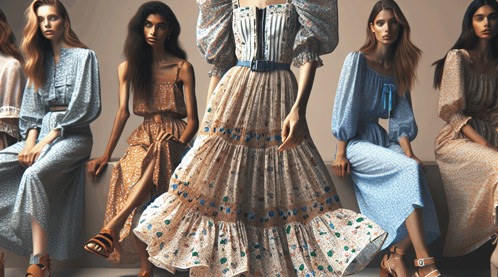 7 vestidos midi fluidos para llevar con sandalias y botas antes de que termine verano 2025