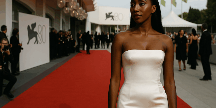 Ayo Edebiri Marked Her First Venice Film Festival By Going Full Hollywood Glamour