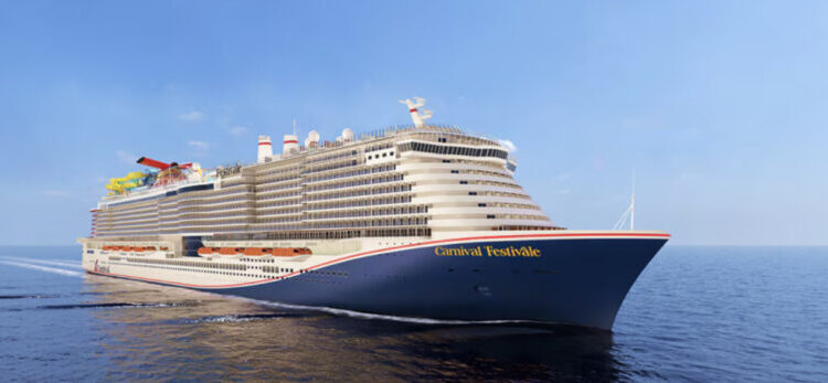 Carnival Festivale abierto a reservas.