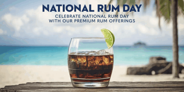 National Rum Day - Holland America Line