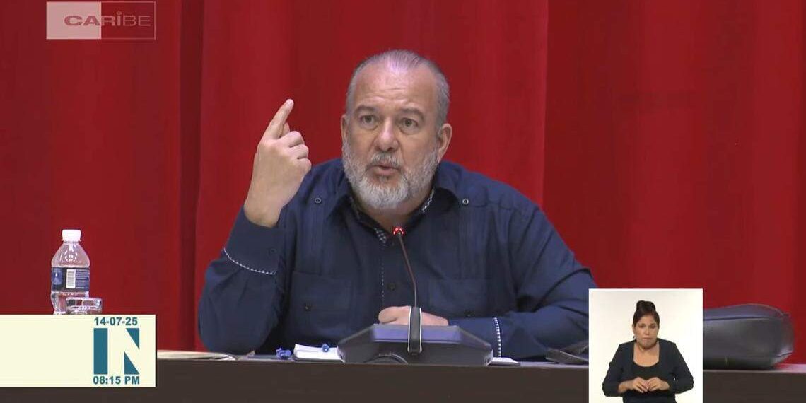 El primer ministro de Cuba, Manuel Marrero, culpa a los “enemigos de la revolución” de la crisis turística en la isla.