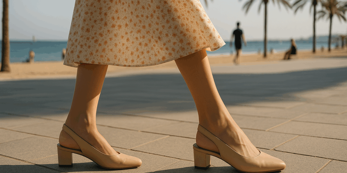 Coco Chanel es la inspiración para llevar estos modelos de zapatos de tacón bajo en verano 2025