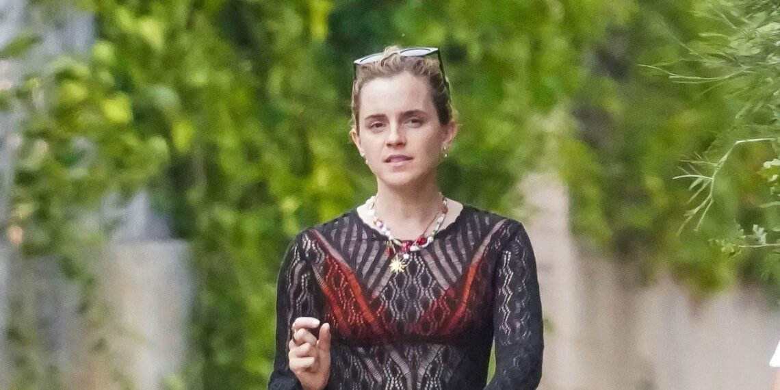 Emma Watson Offers a Boho Take on Activewear