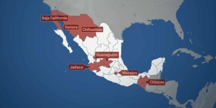 Estados Unidos declara alerta de viaje en México – Telemundo Area de la Bahía 48