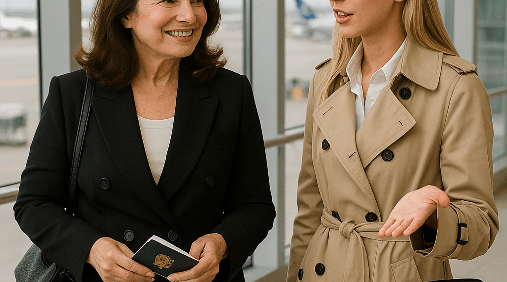 Vogue Etiquette: Fran Drescher and Olympia of Greece on the Non-Negotiable Rules of Plane Travel