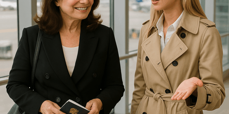 Vogue Etiquette: Fran Drescher and Olympia of Greece on the Non-Negotiable Rules of Plane Travel