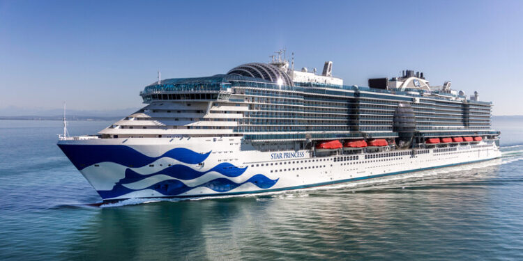 Exitosa prueba de mar para Star Princess.