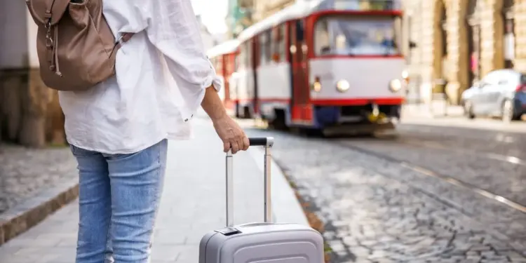 Mujer que viaja sola