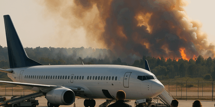 Felipe VI anima a retomar los viajes cancelados por los incendios