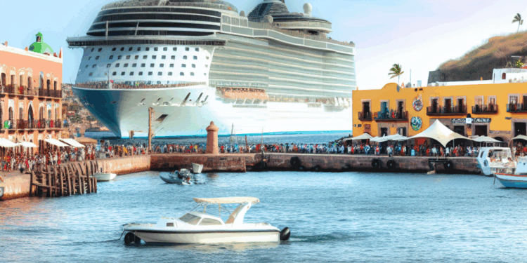Cruceros en Mazatlán generan una derrama económica superior a 375 mdp en 2025