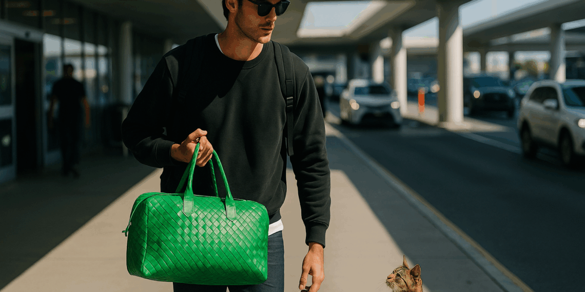 Jacob Elordi Is Still a Bottega Boy—and He’s Got the Baggage to Prove It