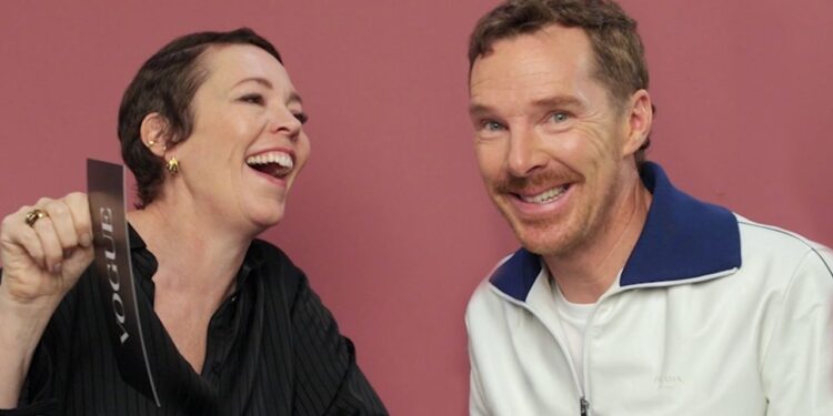‘The Roses’ Stars Olivia Colman and Benedict Cumberbatch Talk Hyperbaric Chambers and Karaoke in the Latest ‘Off the Cuff’