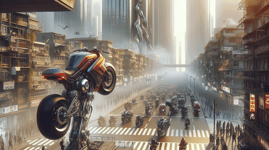 las motos ganan terreno en los servicios de transporte