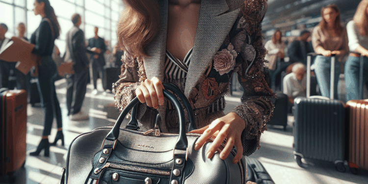 Lily Collins Intercambia una Maleta por un Gigantesco Bolso Balenciaga City – Dimension Turistica Magazine