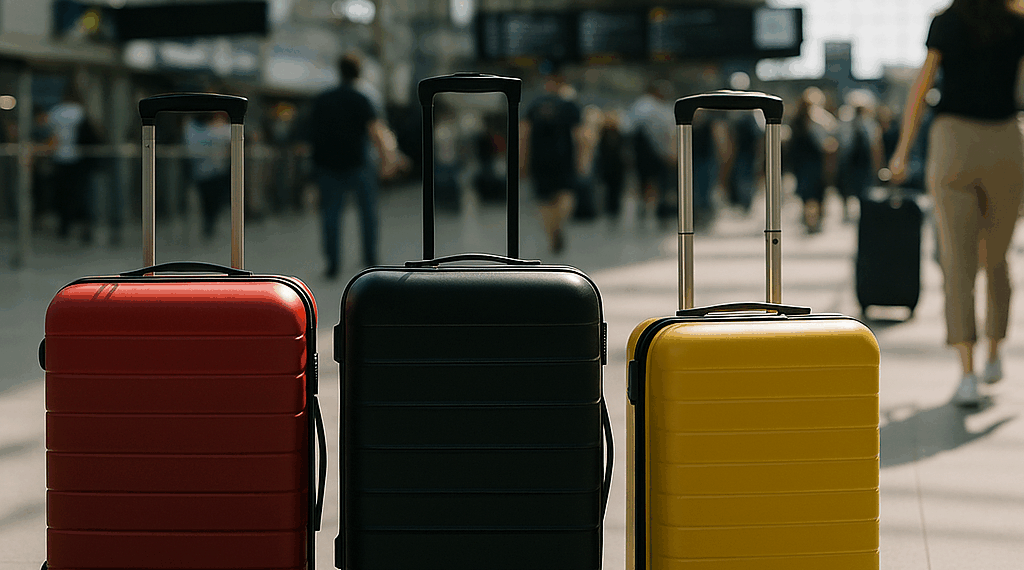 Los tres peores colores de maleta para viajar este verano (y por qué deberías evitarlos)
