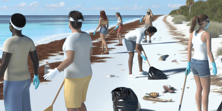 Margaritaville at Sea participa del Día de Servicio de Jimmy Buffett con limpieza de playas