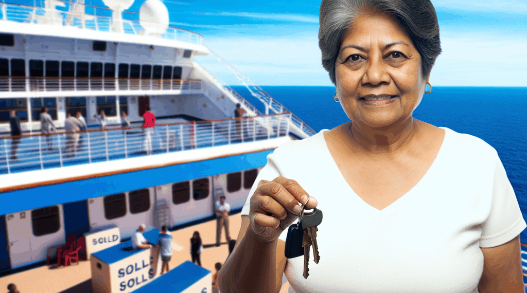 Una mujer prejubilada deja su vida atrás y vende todo para vivir en un crucero por tres años: “Los recuerdos quedaron grabados”