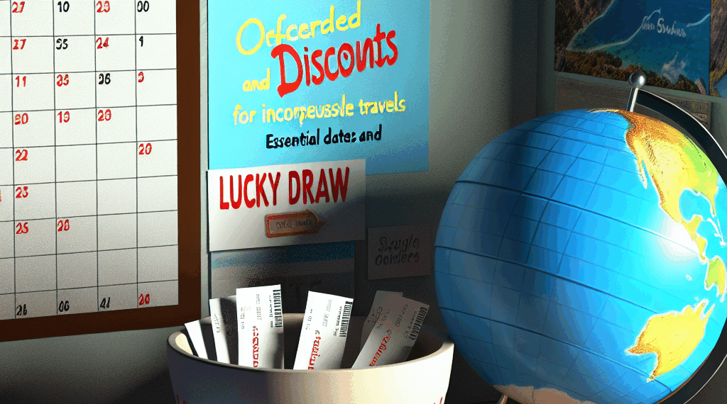 fechas, promociones y sorteos para viajar barato