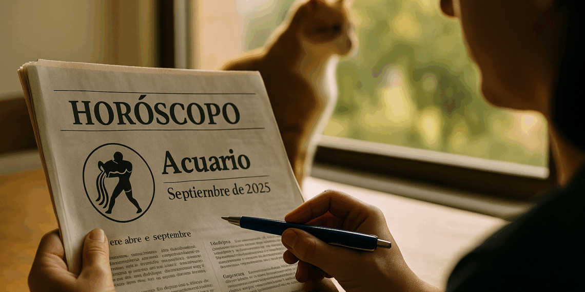 Horóscopo de Acuario para septiembre 2025: Tus predicciones del mes