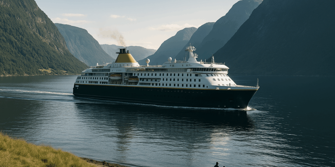 Havila Voyages muestra fuerte baja en emisiones de contaminantes