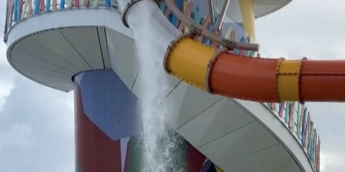Se rompe el tobogán de un crucero rumbo a Miami – Telemundo 52