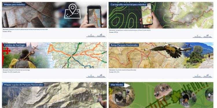 Transportes lanza seis herramientas geográficas gratuitas para planificar viajes y explorar la naturaleza española